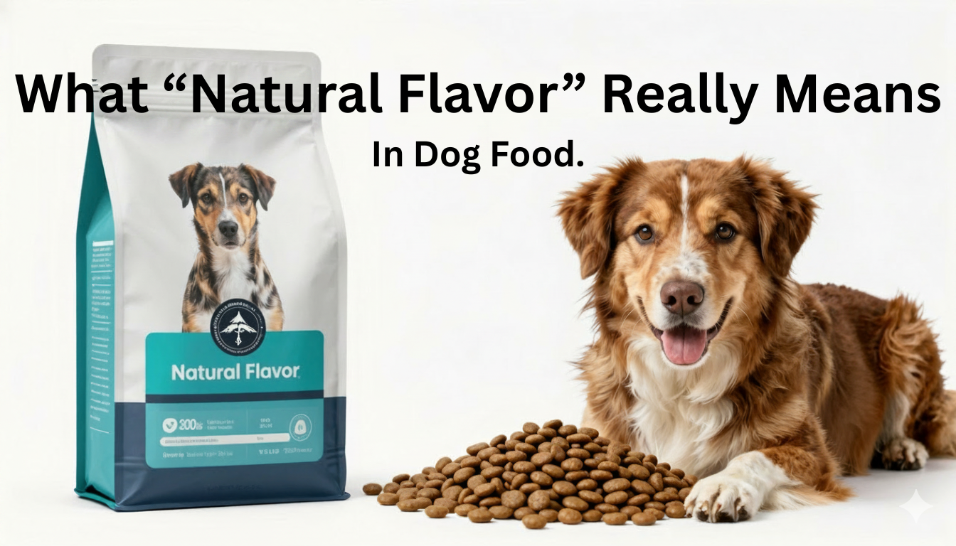 What “Natural Flavor” Really Means In Dog Food